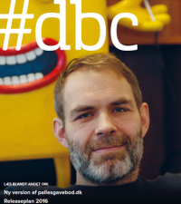 Forsiden af første nummer af #DBC-1. Marts 2015.