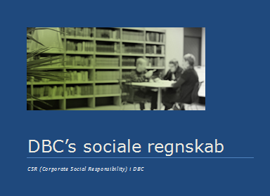 Illustration til DBC's sociale regnskab