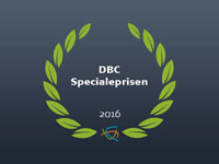 DBC Specialeprisen 2016