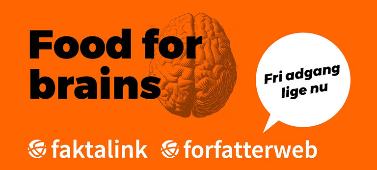 Fri adgang til Faktalink og Forfatterweb lige nu