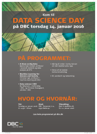 Data Science Day på DBC 14. januar 2016