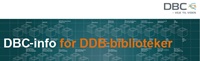 DBC-info til DDB-biblioteker. Tilmelding