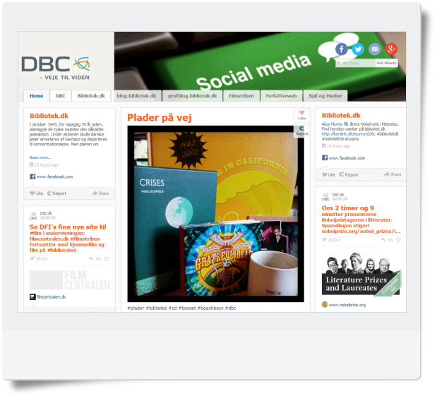 dbc/social screen